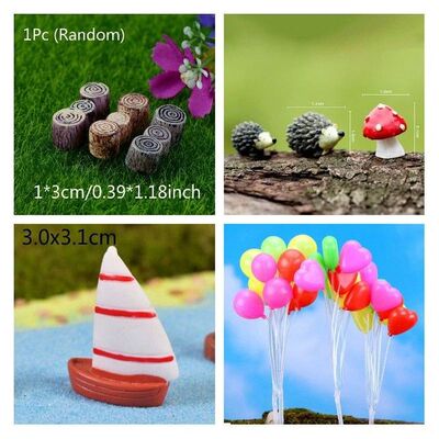 Resin Bridge Figurines Mini Resin Crafts Fairy Garden