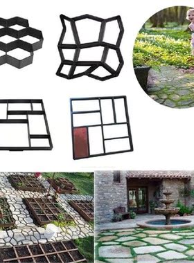 Hot Sale Gardening 8/9 Grids Pathmate Stone Mold Paving