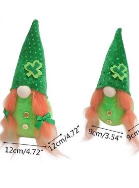 Irish March Festiva Day Gnome Leprechaun Shamrock Handmade