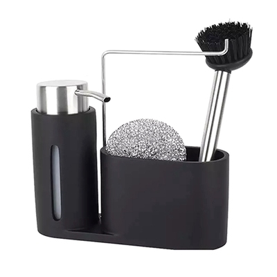 Sink Caddy Cleaning Kit Kitchen Caddy with Soap Dispenser St