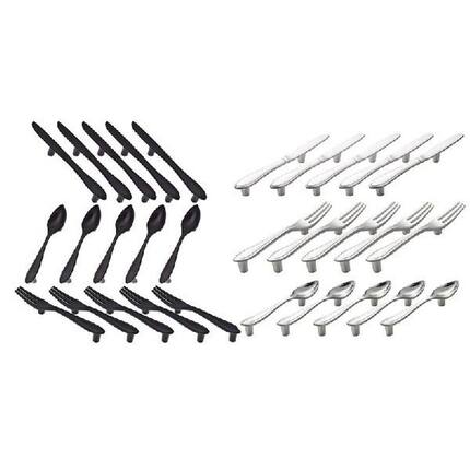 15 Pcs Knife Spoon Fork Kitchen Cabinet Closet Drawer Pull