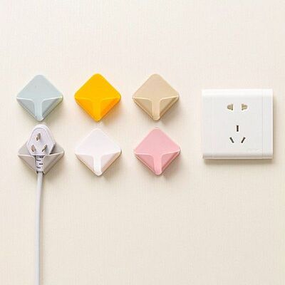 2Pcs Self Adhesive Plugs Hooks Holder Door Wall Holder