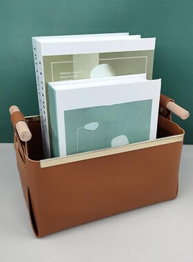 Storage Box Large Capacity Foldable Faux Fur Desktop Sundrie