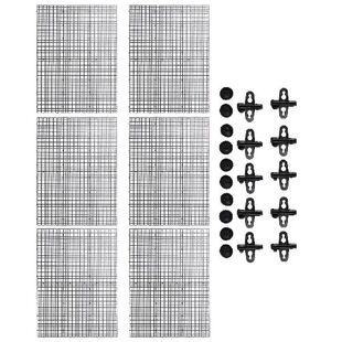 1 Set Divider Aquarium Plastic Divider Fish Tank Separator