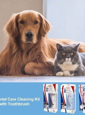 Pet Toothpaste Dog Cat Toothbrush For Dogs Helps Reduce