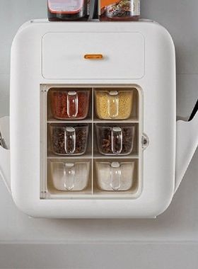 Kitchen Spice Racks Multi-Function Spice Jar Knife Holder
