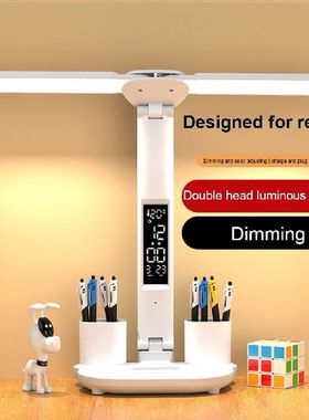 LED Desktop Decor Light Touch Control with Calendar Reading