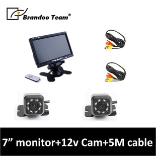 Truck monitor camera system,view real time video ,7'' Stand