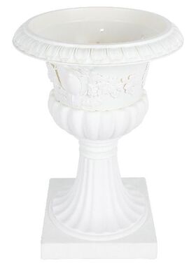 Flower Pot Vase Planter Urn Flowerpotcolumn Vintage Roman