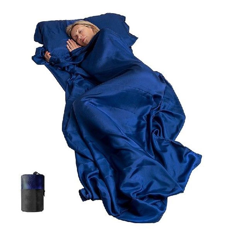 Microfiber Sleeping Bag Liner Travel Bed Sack Lightweight