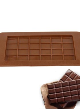 New 24 Cavity Lattice Shape 3D Silicone chocolate Mould DIY