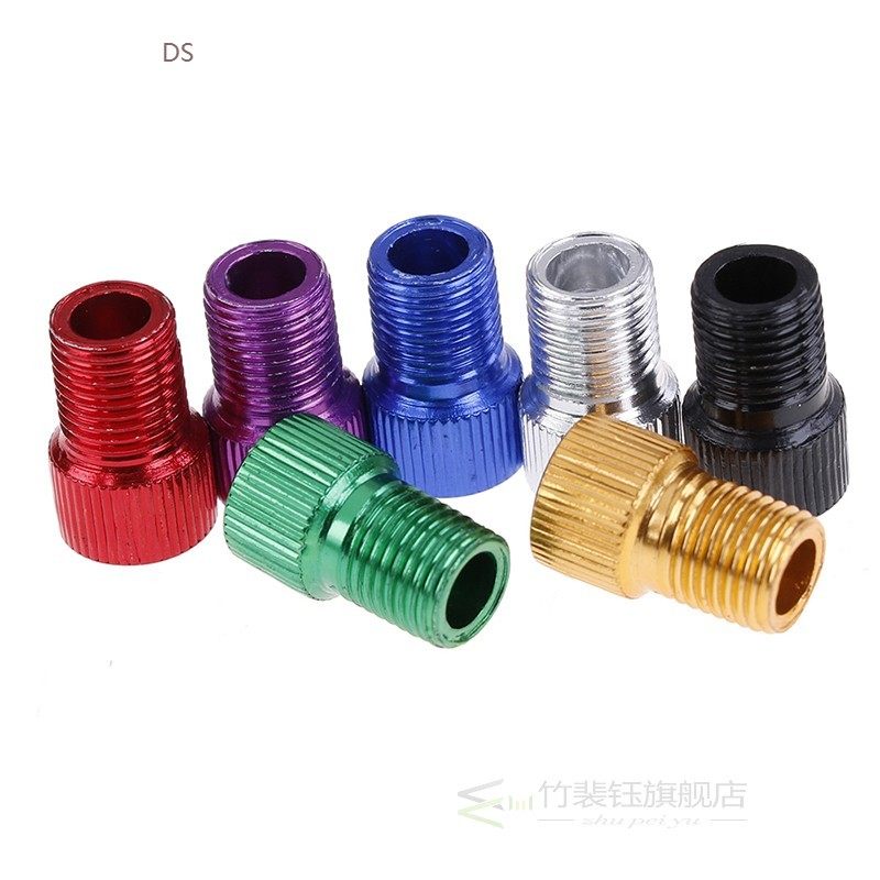 5Pcs Presta Schrader Valve Adapter Converter Road Bike Cycle