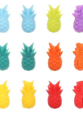 12Pcs Silicone Glass Drink Markers Cup Markers Recognizer