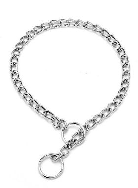 Metal Dog Training Choke Chain Collars for Small Medium