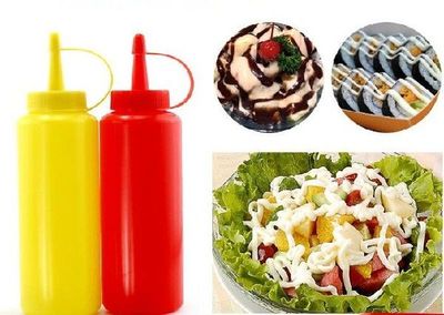 1PC 8oz 12oz 16oz 24oz 32oz Kitchen PP Squeeze Bottle