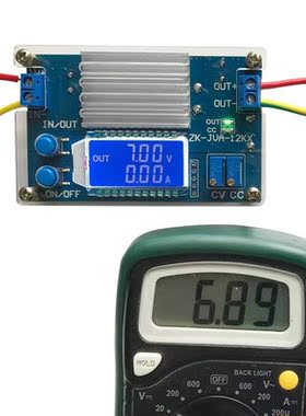 12A DC-DC Step Down Power Supply Module Adjustable CC CV Buc