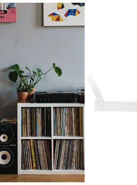 Vinyl Holder Record Stand Album Storage Case Shelf Acrylic