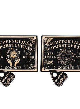 Rectangular Witchcraft Altar Sun Pendulum Dowsing