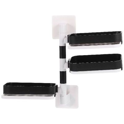 Soap Wall Holder Tray Dish Rack Draining Non Punching