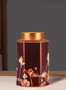 K1MF Wadah Teh Disegel Kaleng Permen Makanan Ringan Pot