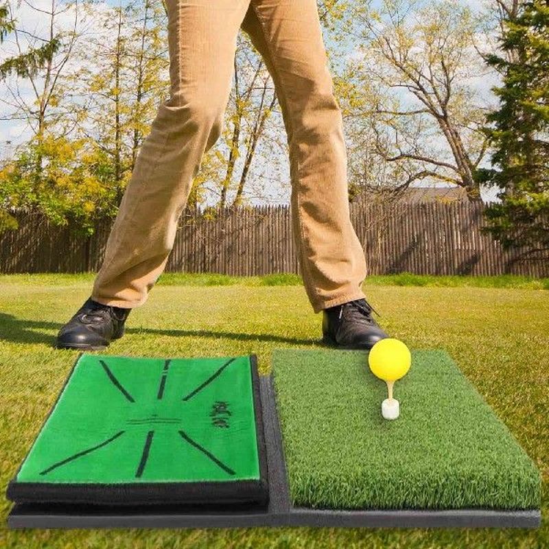 2 In 1 Golf Training Mat Grassroots Backyard Golf Mat Golf