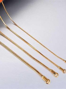 ASON Inoxidable Gold Chains 1mm 2mm mm Classic Style Snake