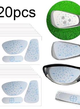 Driver Hitting Recorder Woods Impact Tape Impact Aiming