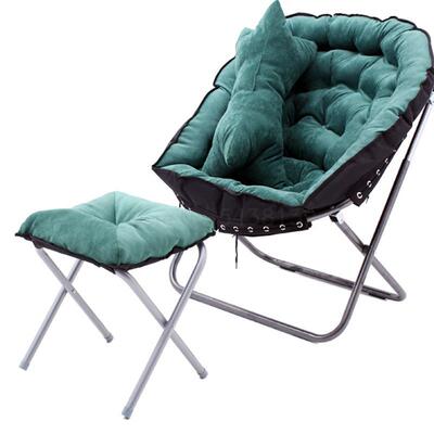 Lounger Sofa Chair Leisure Fabric Art Single Folding