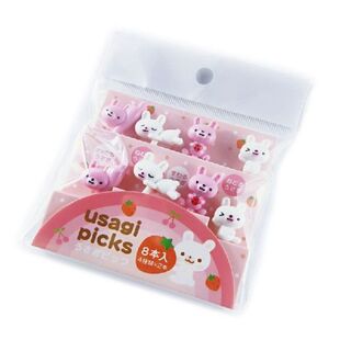 K1MF 8 Buah Tusukan Buah Tusukan Makanan Kartun Berbentuk