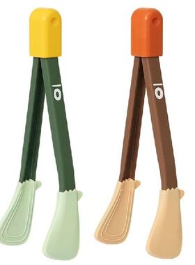 896A Kitchen Tongs Food Grade Silicone Conform To Ergonomic