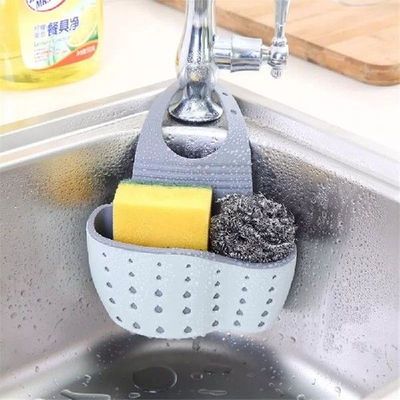 Portable Basket Kitchen Gadgets Home Hanging Drain Basket