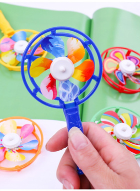 5Pcs KIds Windmill Whistle Toy Children Coloful Windmill Wh