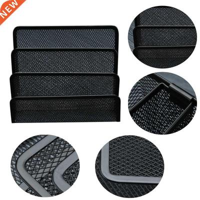 Practical File Holder School Document Black Tray 3 Layers De