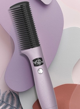 Curly hair straightener¤Straight hair comb artifa