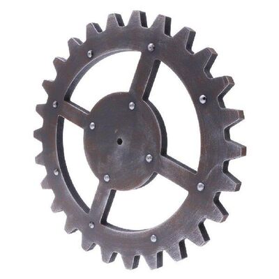 29cm Vintage Wooden Steampunk Gear Home  Art Wall Decoration