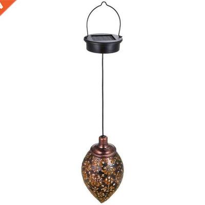 Hanging Solar Lights Solar Lantern LED Garden Lights Metal L