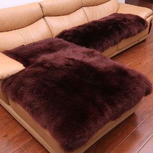 pure wool sofa cushions thickened leather winter meditation