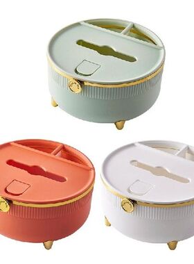 K1MF Dispenser Kertas Pompa Tempat Tisu Wajah untuk Lemari