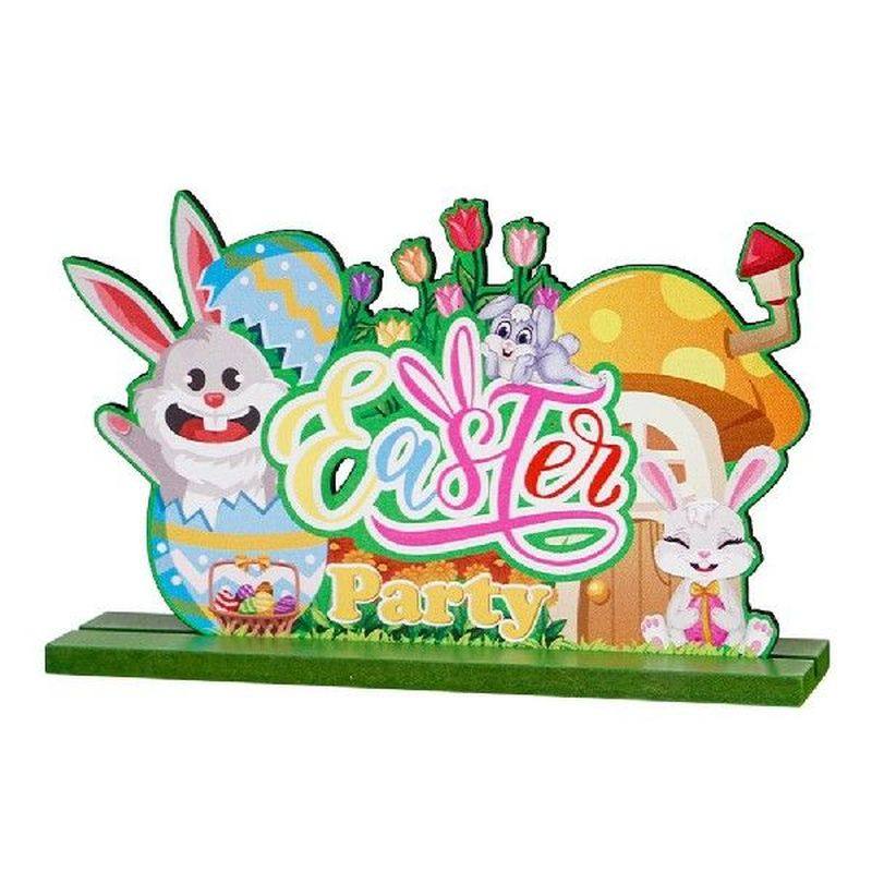 hello sign for table - easter sign - easter centerpiece
