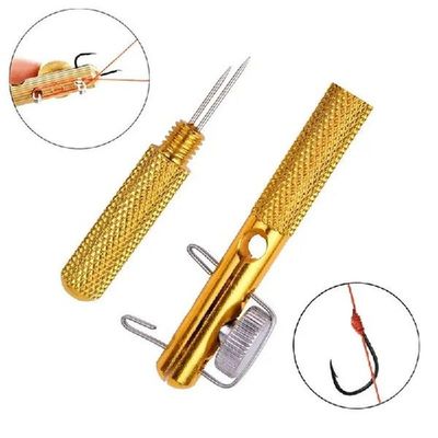 New Arrival Fast Fishing Knot Tying Tool Double-headed