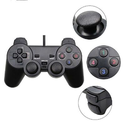 New USB Wired Gamepad Joystick for PC Computer Laptop