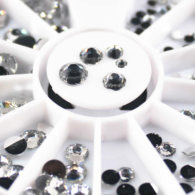 2018 NEW Non HotFix Mix Size Nail Art Rhinestones With