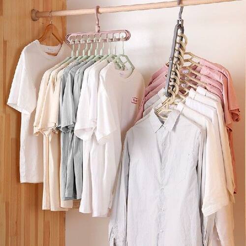 Clothes Hanger Organizer Closet Wardrobe Organization Space
