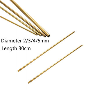 Diameter 2/3/4/5mm Fine Brass Tubes Brass Pipe Brass Tube