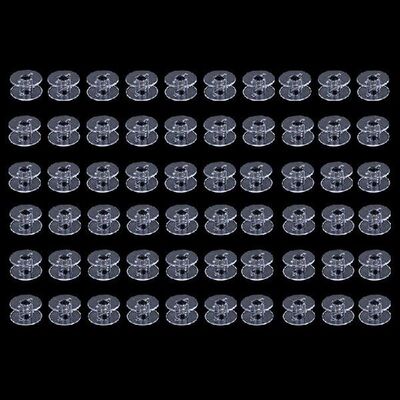 10/50Pcs Sewing Machine Bobbins Plastic Case Storage Box