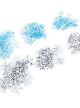 Table Christmas Holiday Sequinssnowflakes Glitter Scatter