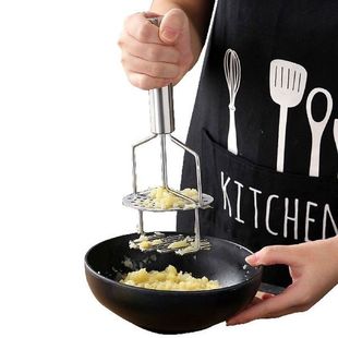 2 In 1 Potato Mashers Stainless Steel Mashed Potatoes