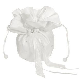 Bag Bridal Dolly Wedding Satin Money Bridesmaid Handbag