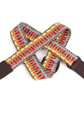 136cm Guitar Strap Multi-Color Vintage Woven Strap with