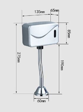 Toilet Kamar Mandi Otomatis Listrik Urinal Flush Valve